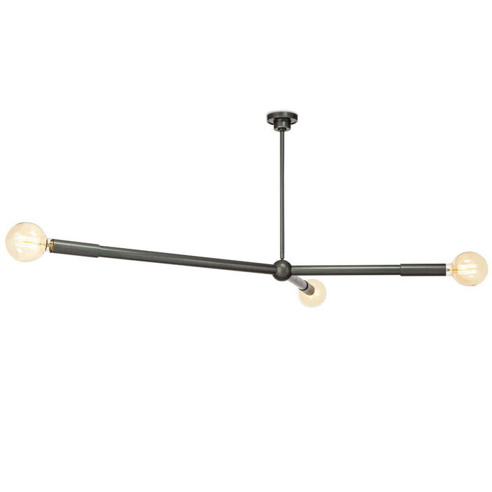 Regina Andrew 16-1337ORB Three Light Chandelier, Oil Rubbed Bronze