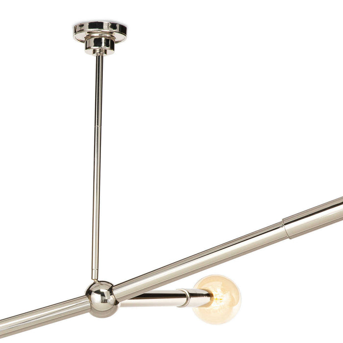 Regina Andrew 16-1337PN Three Light Chandelier, Polished Nickel
