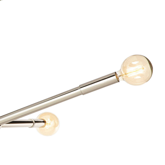 Regina Andrew 16-1337PN Three Light Chandelier, Polished Nickel