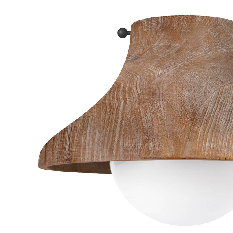 Regina Andrew 16-1347NAT One Light Flush Mount, Natural