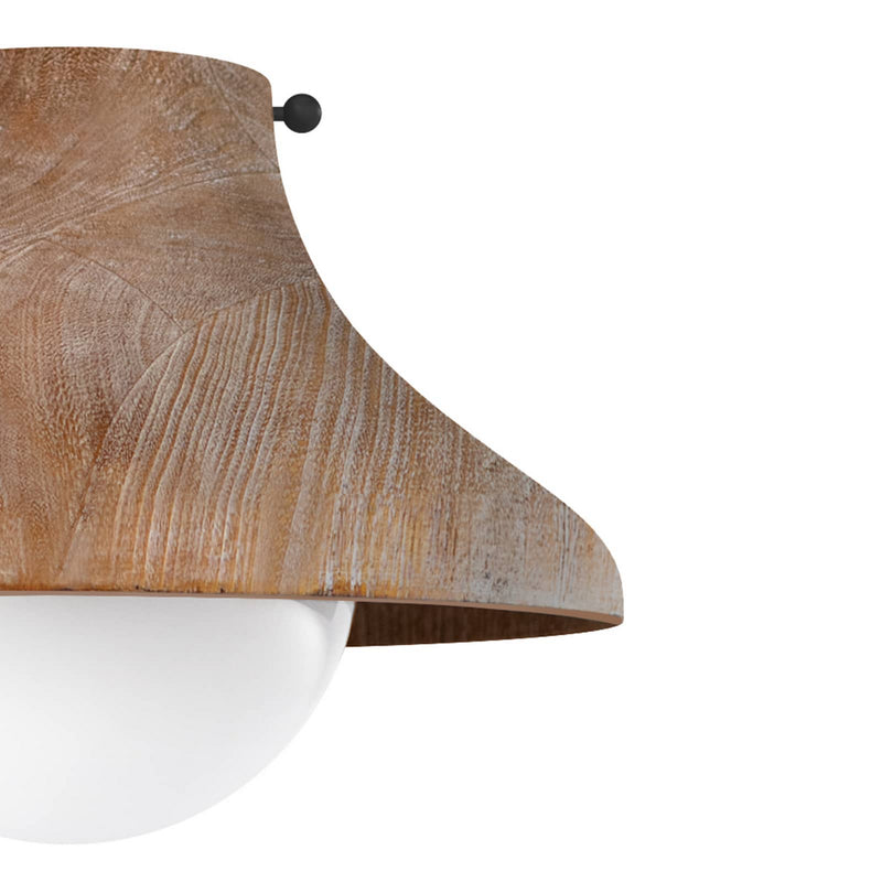 Regina Andrew 16-1347NAT One Light Flush Mount, Natural