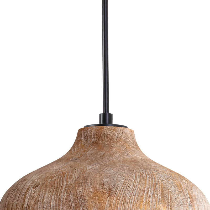 Regina Andrew 16-1349NAT One Light Pendant, Natural