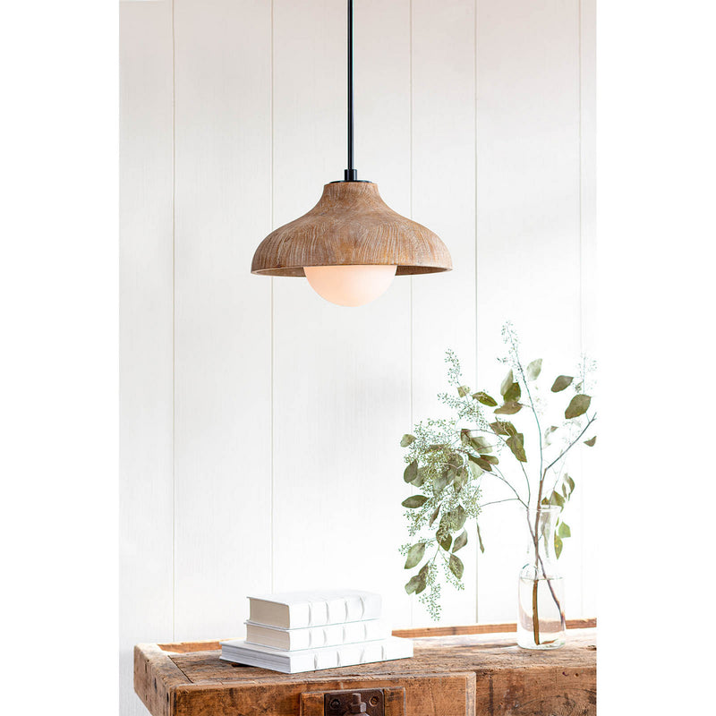 Regina Andrew 16-1349NAT One Light Pendant, Natural