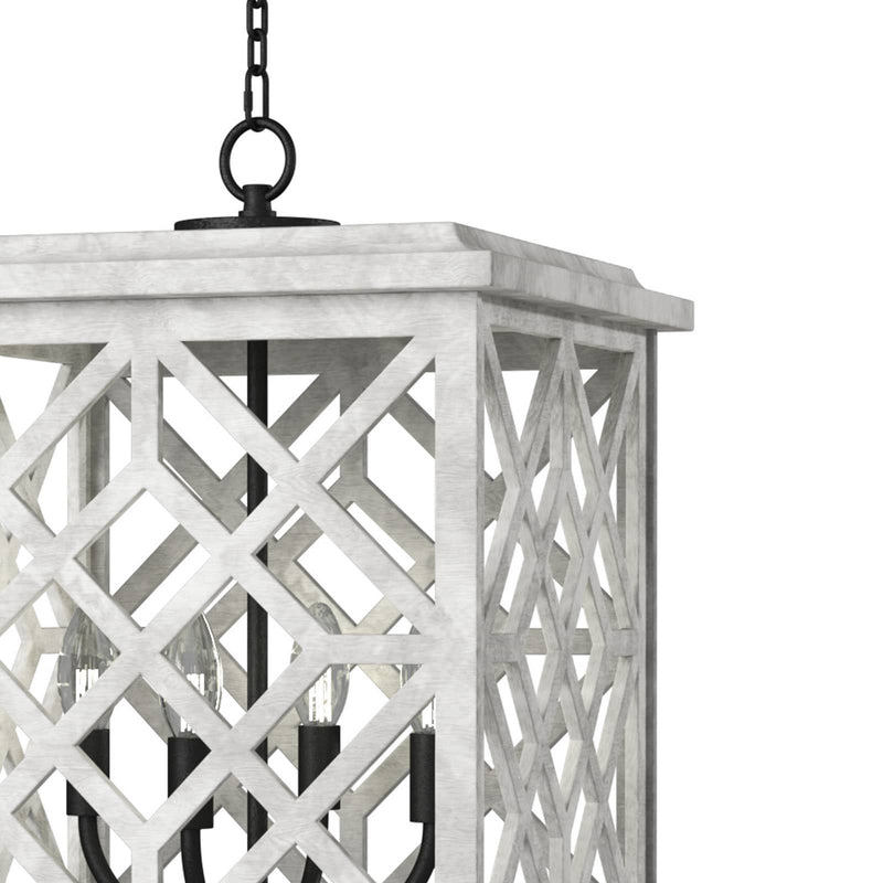Regina Andrew 16-1364WT Four Light Lantern, White