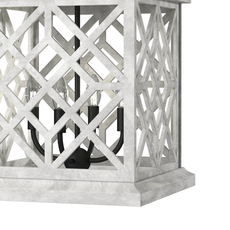 Regina Andrew 16-1364WT Four Light Lantern, White