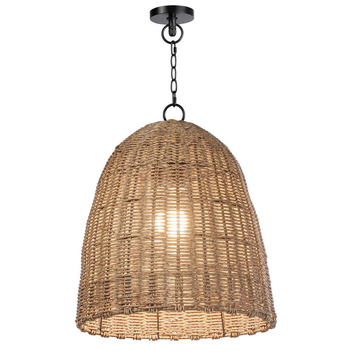 Regina Andrew 17-1001NAT One Light Outdoor Pendant, Natural