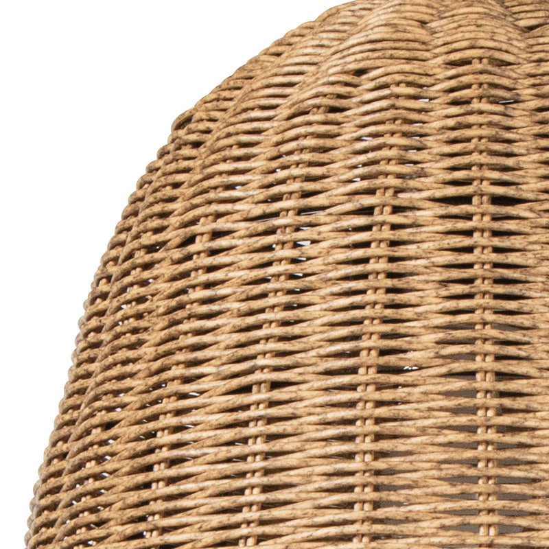 Regina Andrew 17-1001NAT One Light Outdoor Pendant, Natural