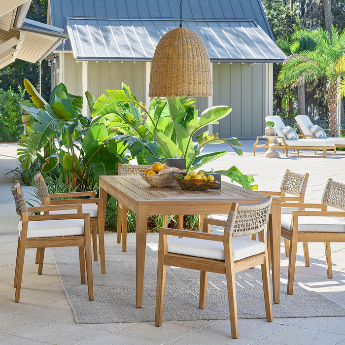Regina Andrew 17-1002NAT One Light Outdoor Pendant, Natural