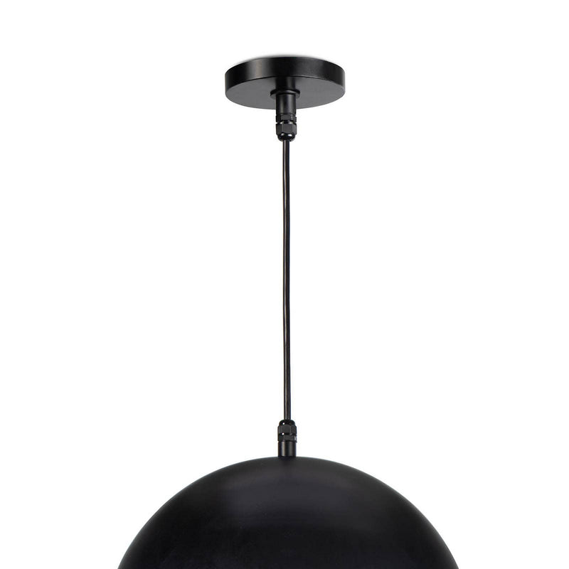 Regina Andrew 17-1003BLK One Light Pendant, Black