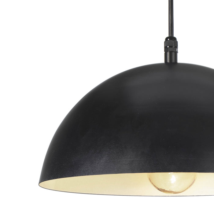 Regina Andrew 17-1003BLK One Light Pendant, Black