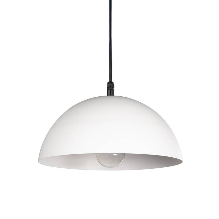 Regina Andrew 17-1003WT One Light Pendant, White