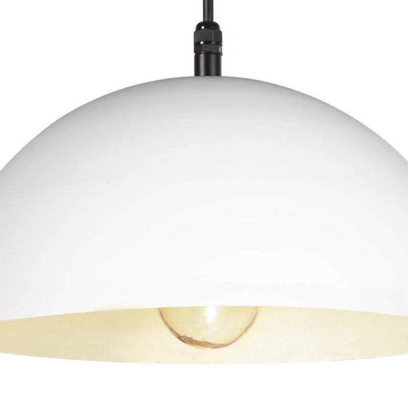 Regina Andrew 17-1003WT One Light Pendant, White