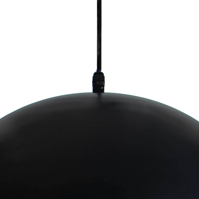 Regina Andrew 17-1004BLK One Light Pendant, Black