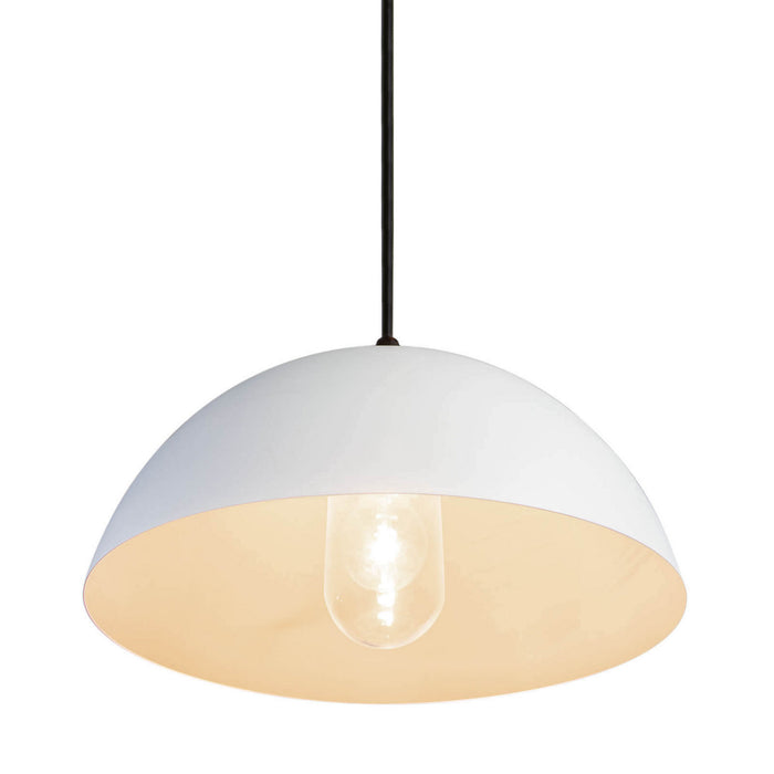 Regina Andrew 17-1004WT One Light Pendant, White