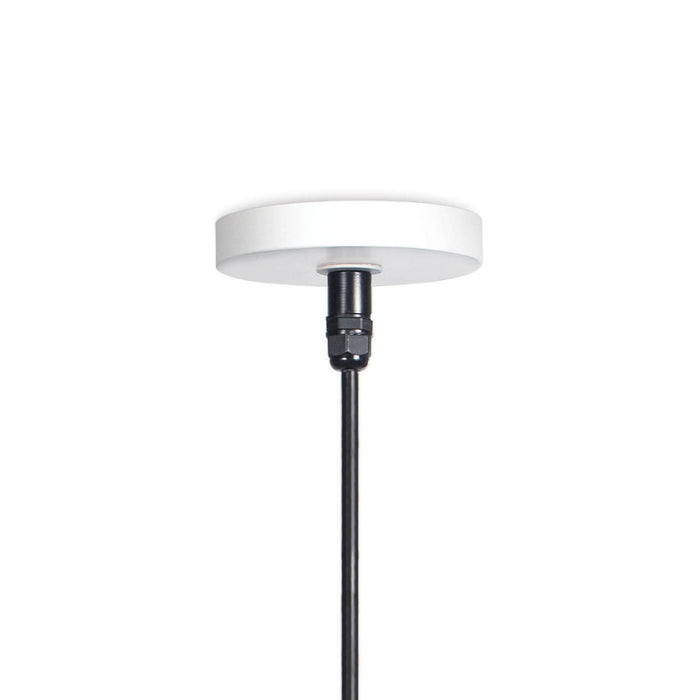 Regina Andrew 17-1004WT One Light Pendant, White