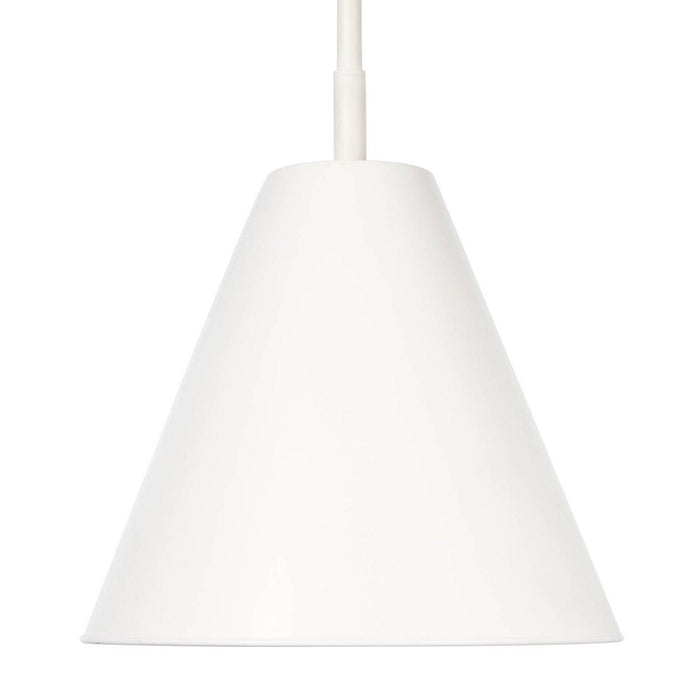 Regina Andrew 17-1005WT One Light Pendant, White