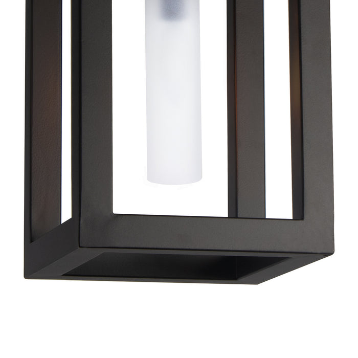 Regina Andrew 17-1008 One Light Outdoor Lantern, Black