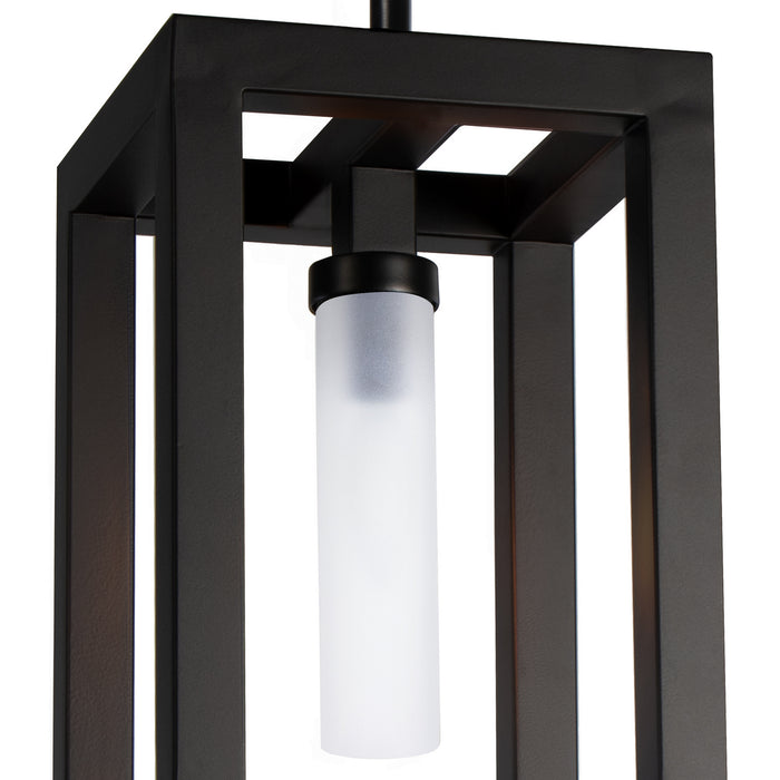 Regina Andrew 17-1008 One Light Outdoor Lantern, Black