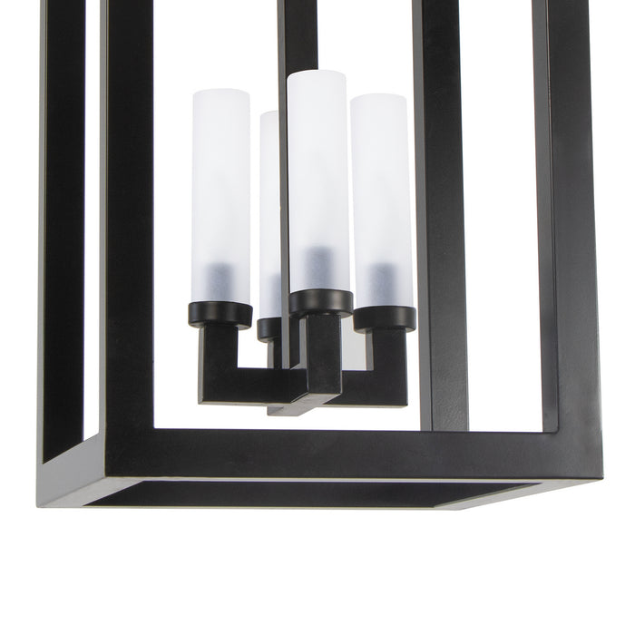 Regina Andrew 17-1009 Four Light Outdoor Lantern, Black