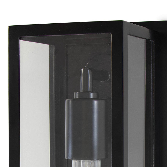 Regina Andrew 17-1012BLK One Light Wall Sconce, Black