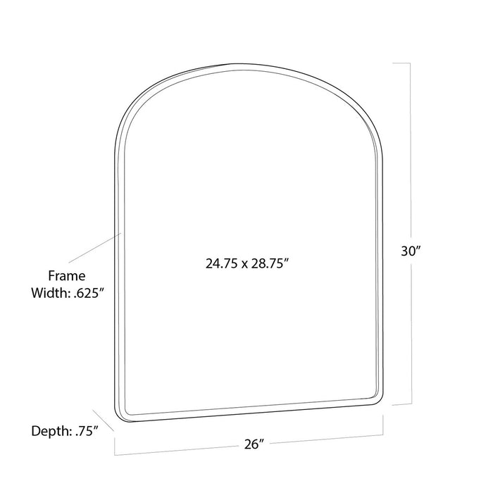 Regina Andrew 21-1125PN Mirror, Polished Nickel