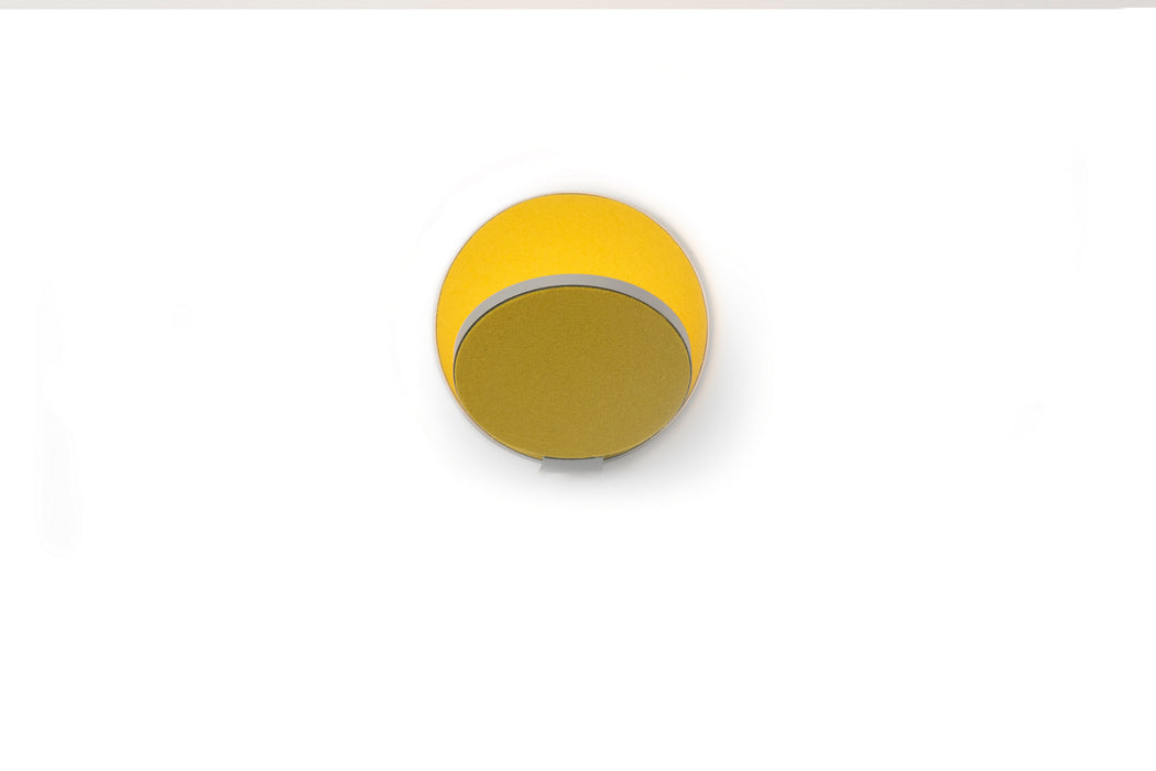 Koncept GRW-S-SIL-HDF-HW LED Wall Sconce, Silver, Honeydew Felt