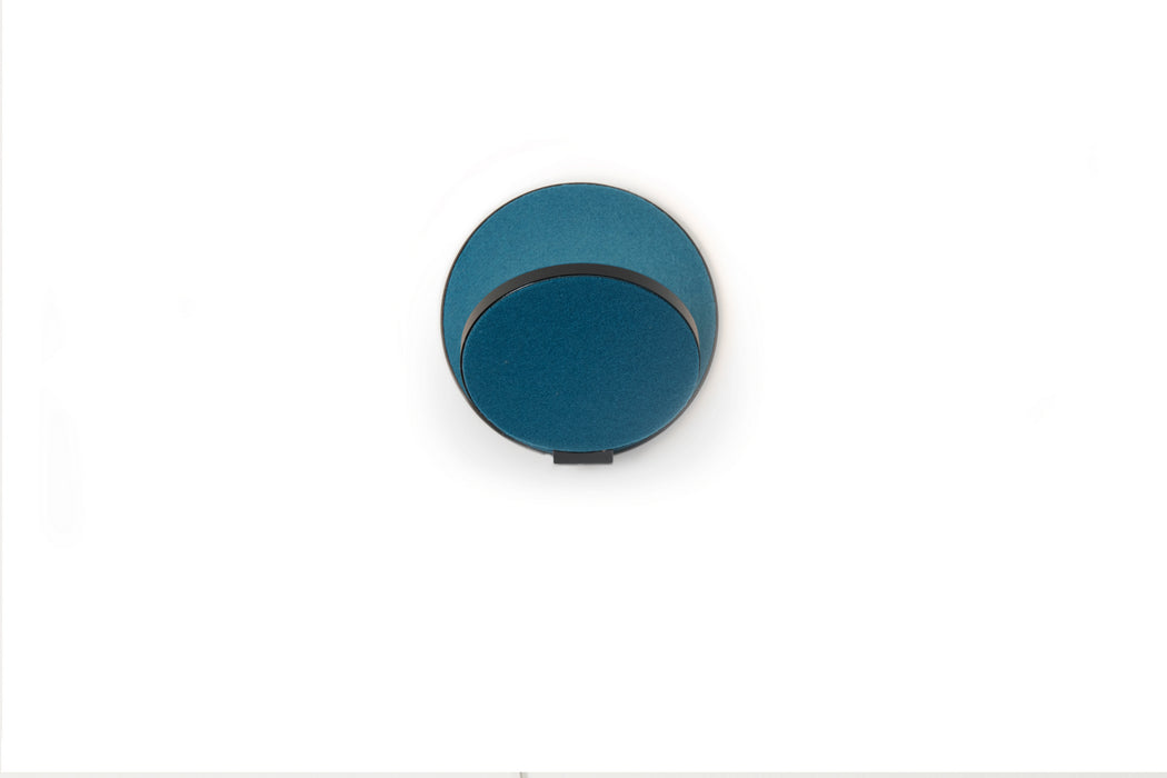 Koncept GRW-S-MBK-AZF-HW LED Wall Sconce, Metallic Black, Metallic Black