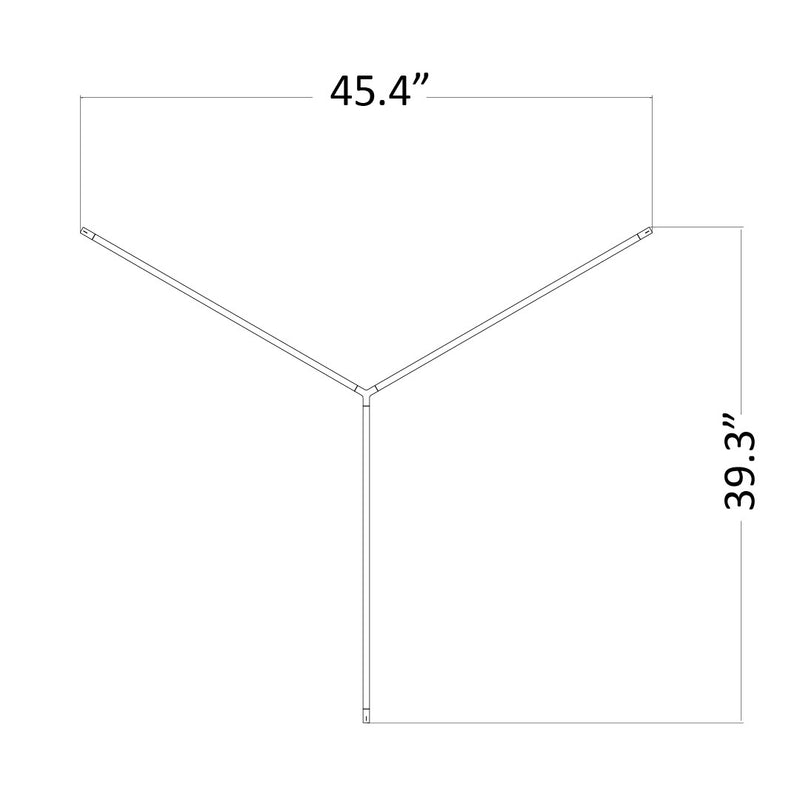 Koncept ZBP-24-TR-SW-MTB-CNP LED Pendant, Matte Black