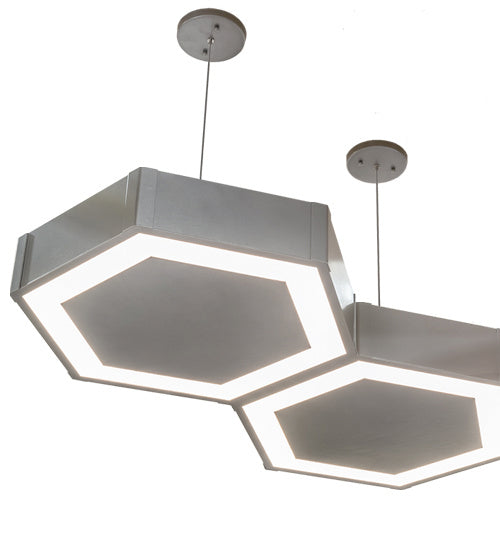 Meyda Tiffany 233738 LED Pendant, Nickel & White