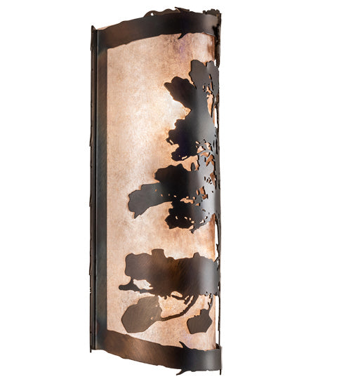 Meyda Tiffany 236441 Two Light Wall Sconce, Dark Burnished Antique Copper