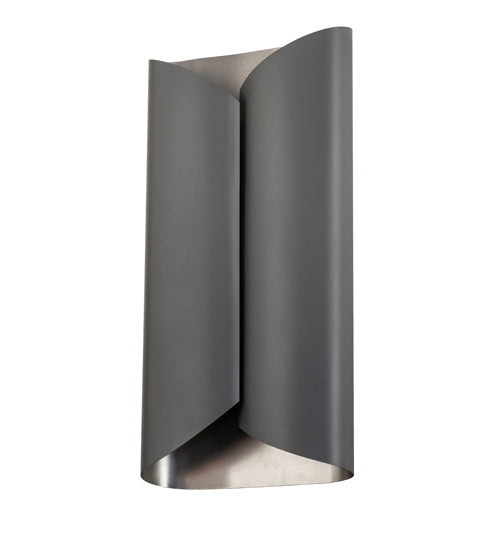Meyda Tiffany 237234 LED Wall Sconce, Nickel/Weatherable Dark Grey