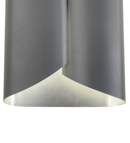 Meyda Tiffany 237234 LED Wall Sconce, Nickel/Weatherable Dark Grey