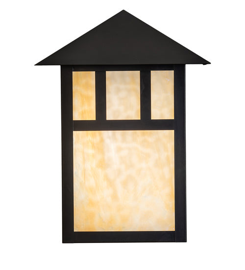 Meyda Tiffany 239404 One Light Wall Sconce, Craftsman Brown
