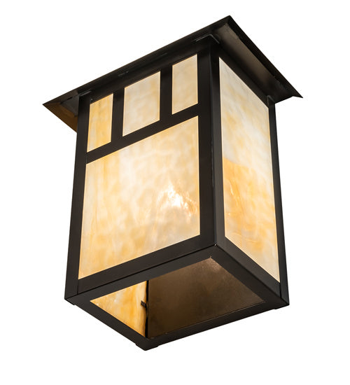 Meyda Tiffany 239404 One Light Wall Sconce, Craftsman Brown