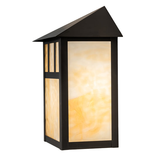 Meyda Tiffany 239404 One Light Wall Sconce, Craftsman Brown