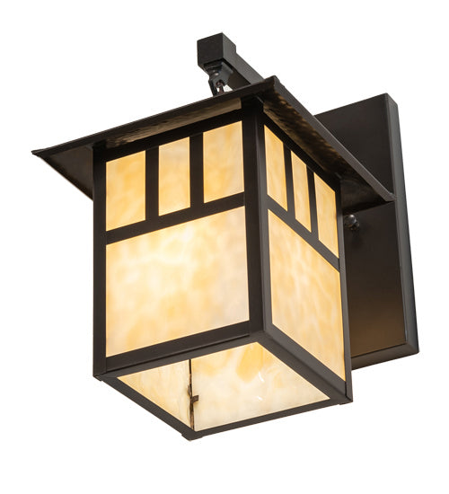 Meyda Tiffany 239611 One Light Wall Sconce, Craftsman Brown