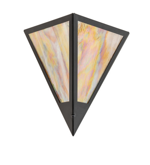 Meyda Tiffany 240000 One Light Wall Sconce, Tex Black