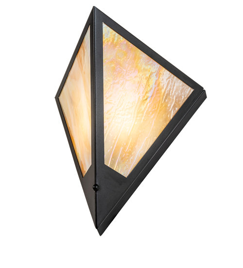 Meyda Tiffany 240000 One Light Wall Sconce, Tex Black