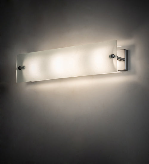 Meyda Tiffany 240549 LED Vanity, Nickel Powder Coat