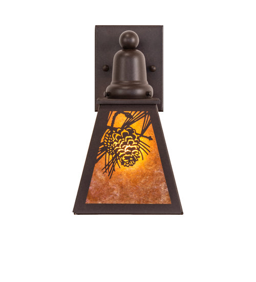 Meyda Tiffany 241798 One Light Wall Sconce, Cafe Noir