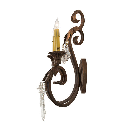 Meyda Tiffany 242115 Two Light Wall Sconce, Cortez Gold