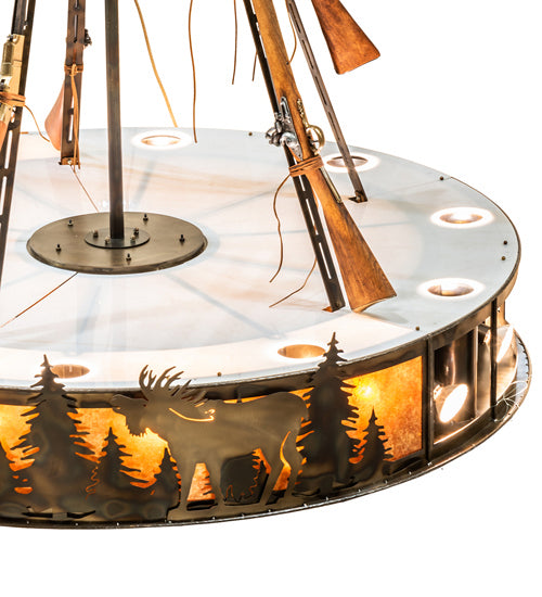 Meyda Tiffany 243235 LED Pendant, Dark Burnished Antique Copper