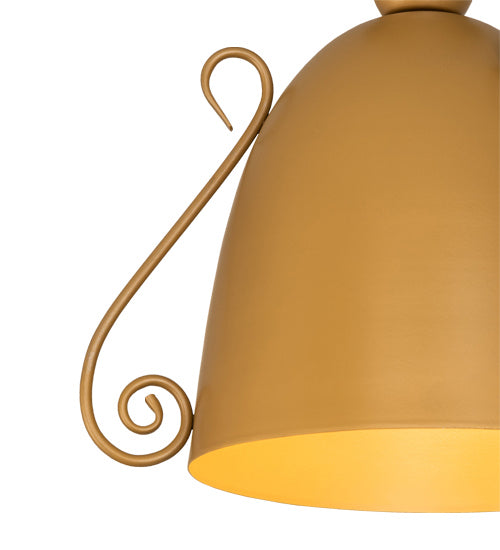 Meyda Tiffany 244244 LED Pendant, Sahara Gold