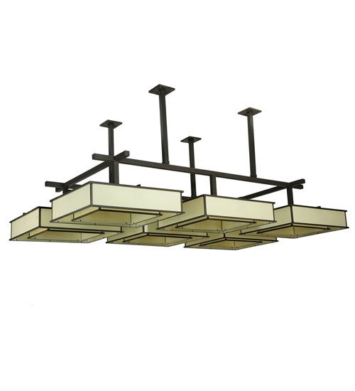 Meyda Tiffany 244305 48 Light Semi-Flushmount, Timeless Bronze