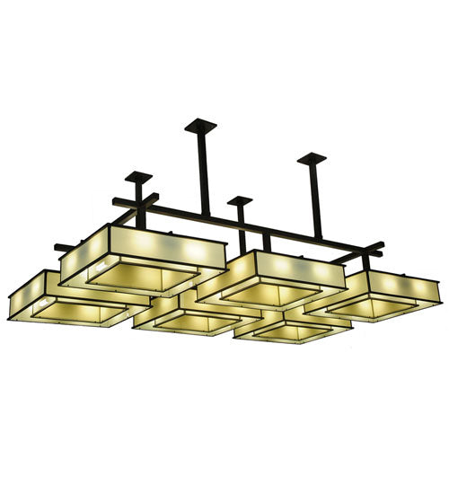 Meyda Tiffany 244305 48 Light Semi-Flushmount, Timeless Bronze