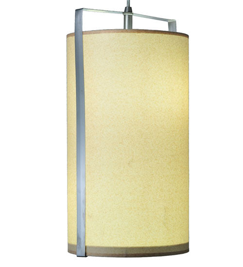 Meyda Tiffany 244418 Two Light Pendant, Stainless Steel