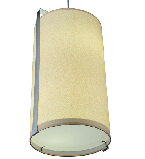 Meyda Tiffany 244418 Two Light Pendant, Stainless Steel