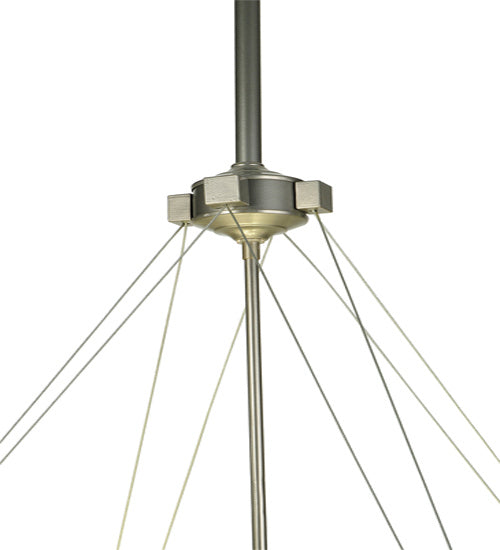 Meyda Tiffany 244517 Eight Light Pendant, Nickel