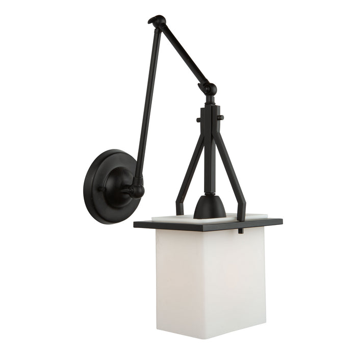 Artcraft AC11240BK One Light Sconce/Pendant, Black