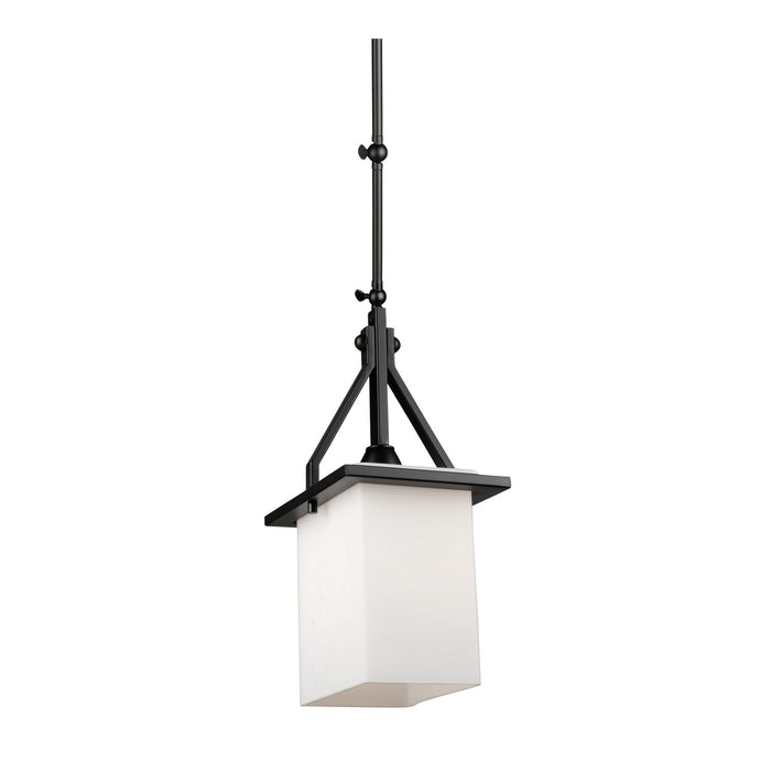 Artcraft AC11240BK One Light Sconce/Pendant, Black